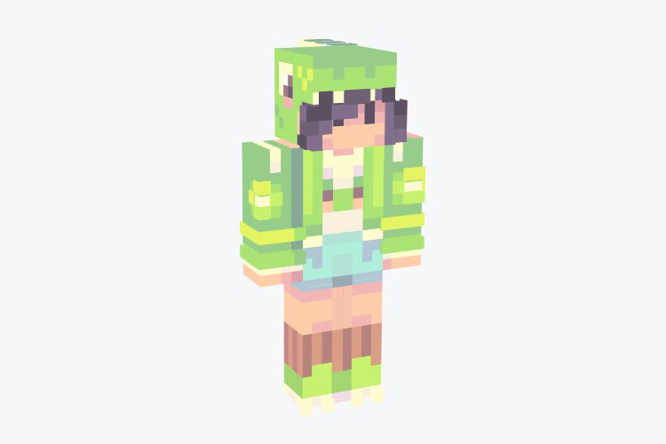Dino Hoodie Minecraft Skin