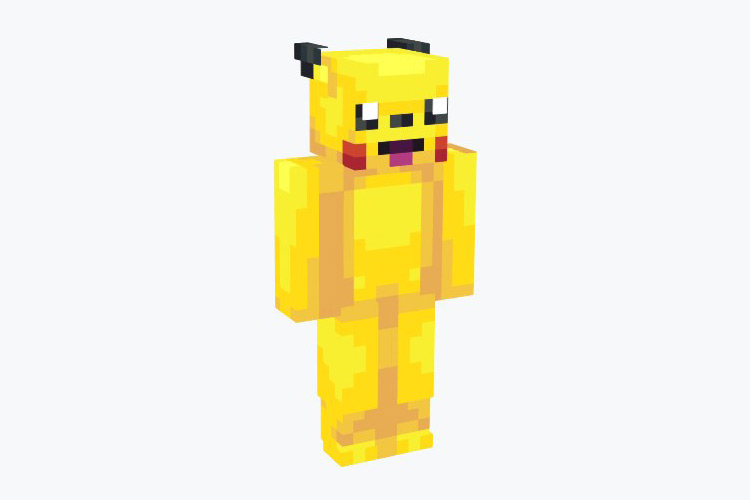 Pikachu Skin For Minecraft