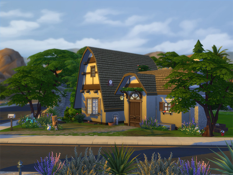 Seven Dwarfs’ Fairyland Lot / Sims 4 Lot