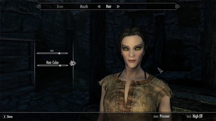 Pale Elven Characters / Skyrim mod