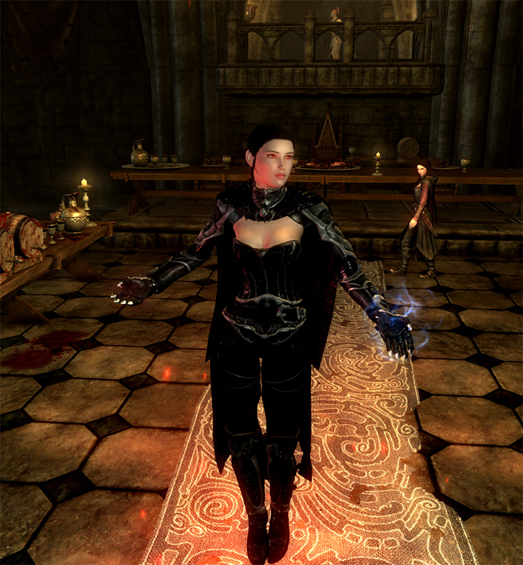 Humanoid Vampire Lords Skyrim mod