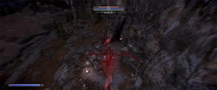 Vampire Lords can Fly mod for Skyrim
