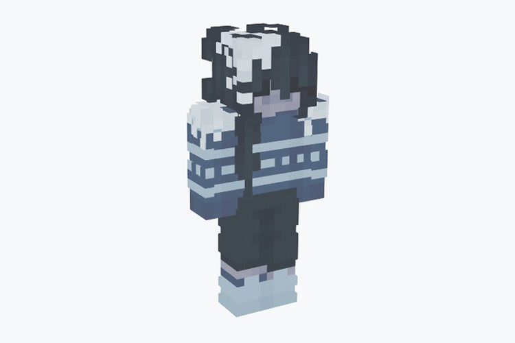 Freezing Christmas (Girl) Skin For Minecraft