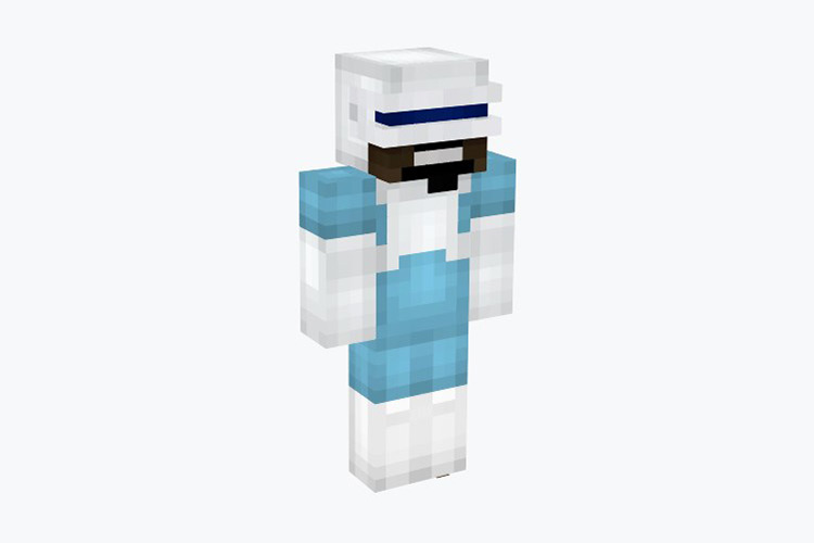 Frozone (The Incredibles) Skin For Minecraft