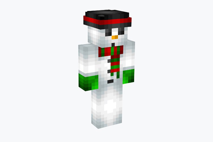 Snowman (Basic) Minecraft Skin