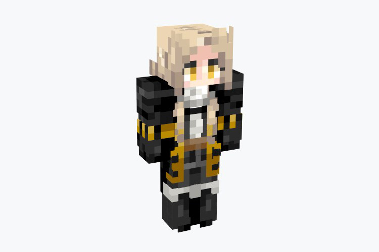 vampire girl minecraft skin