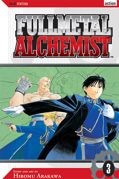 Fullmetal Alchemist Volume 3 Manga Cover