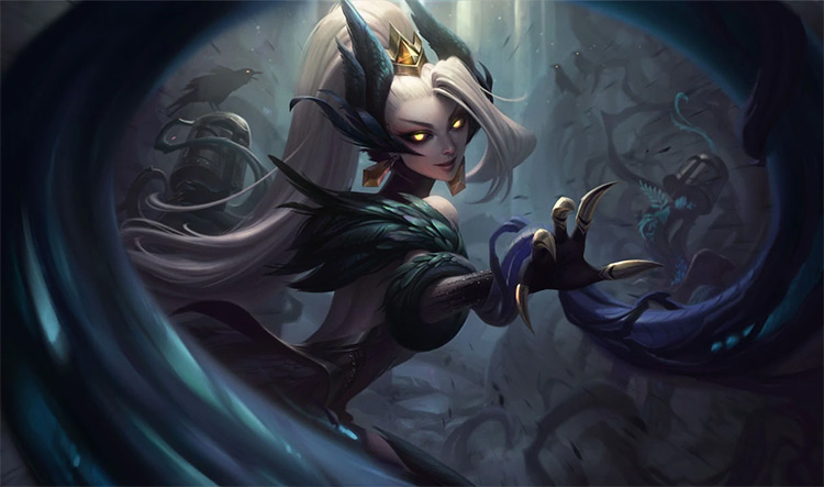 Coven Zyra Skin Splash Image from League of Legends