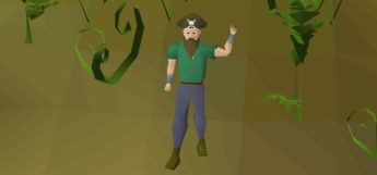Player wearing Pirates Hat in OSRS