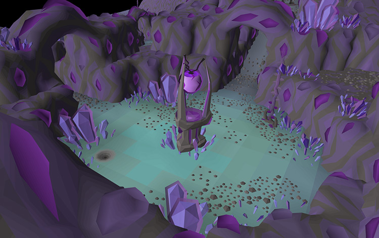 The altar in Catacombs of Kourend where you use your dark totem / OSRS