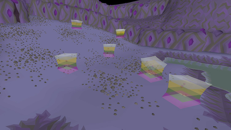 Warped jellies in the Catacombs of Kourend / OSRS