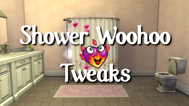 Shower WooHoo Tweaks / Sims 4 Mod