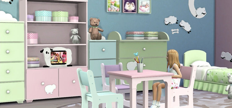 Sims 4 Maxis Match Nursery CC: The Ultimate Collection