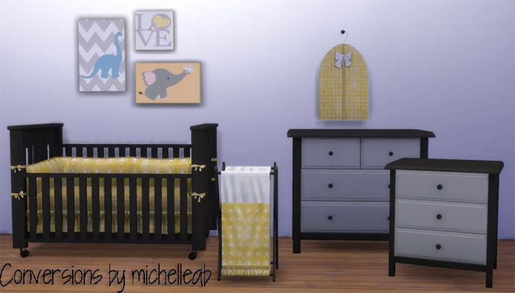 TS3 to TS4 Lindsey Nursery Conversion for The Sims 4