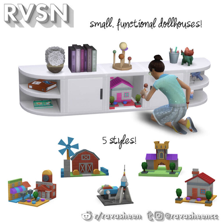 Ken You Not Dollhouses by ravasheen for Sims 4