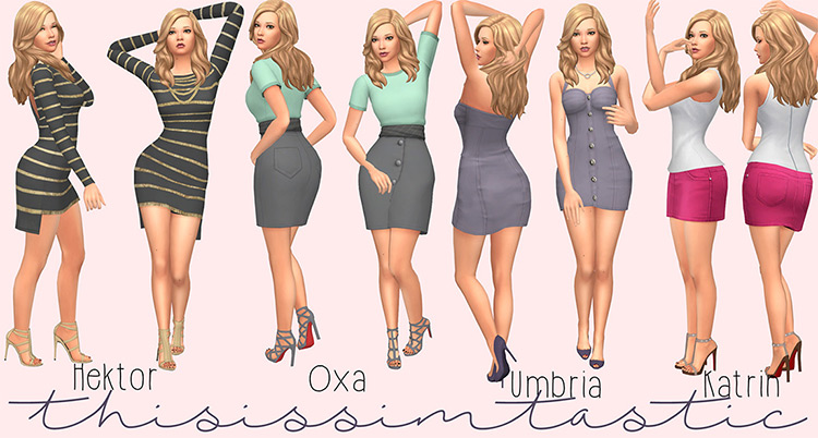 Best Sims 4 Maxis Match High Heels CC  All Free    FandomSpot - 64