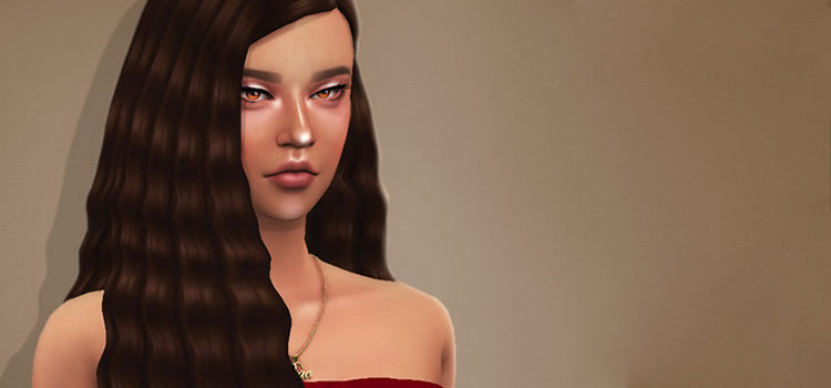 Sims 4 Maxis Match CC: Long Hair for Girls (All Styles)