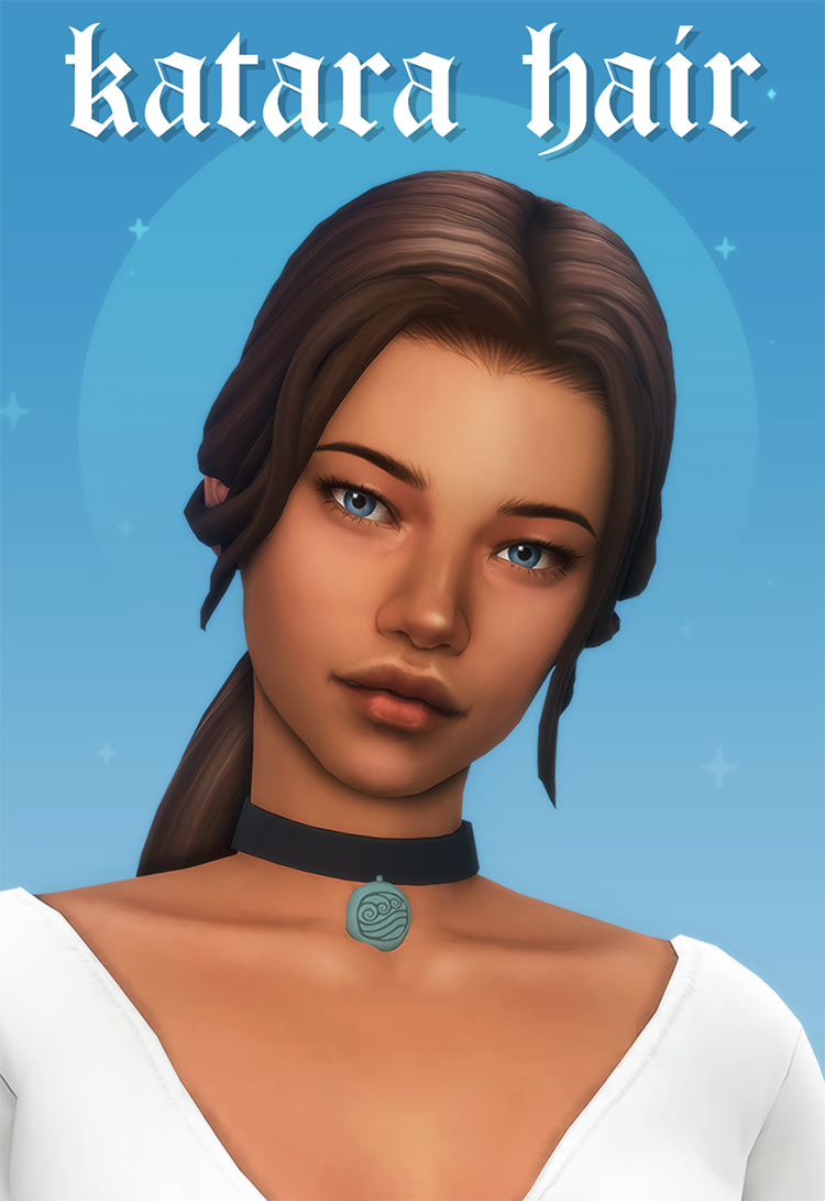 Sims 4 Maxis Match CC  Long Hair for Girls  All Styles    FandomSpot - 5