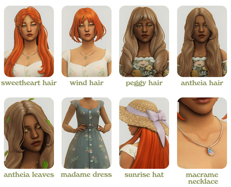 Meadow Winds / Sims 4 CC