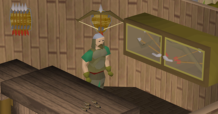 The Bow and Arrow Salesman / Old School RuneScape