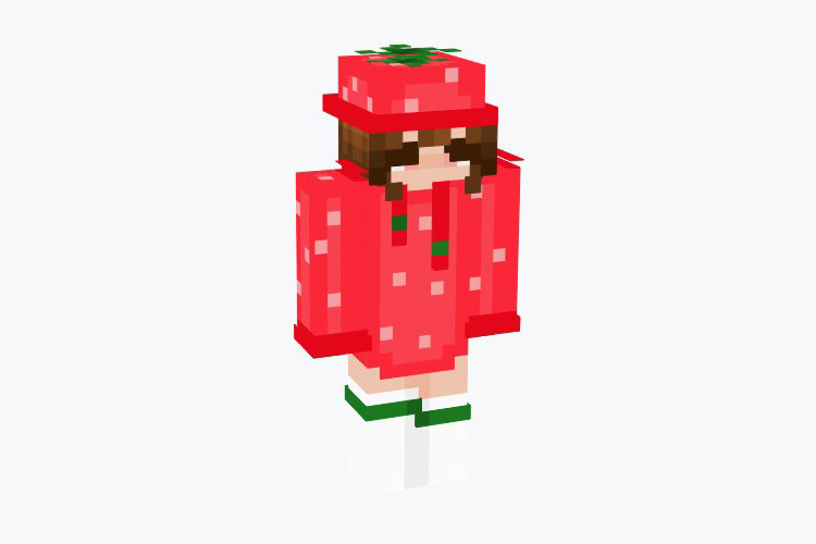 Miss Strawberry (Girl) Minecraft Skin