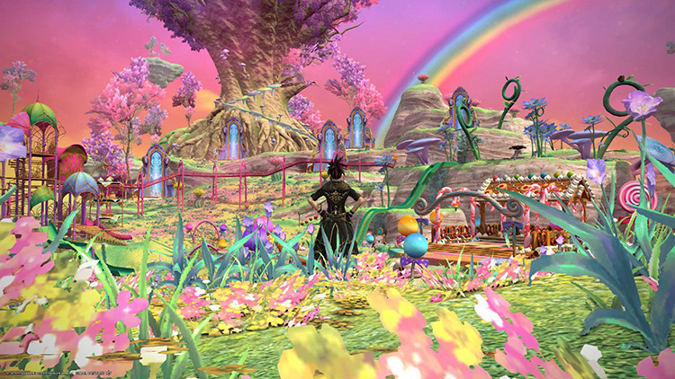 The whimsical dreamworld of Lyhe Mheg / Final Fantasy XIV