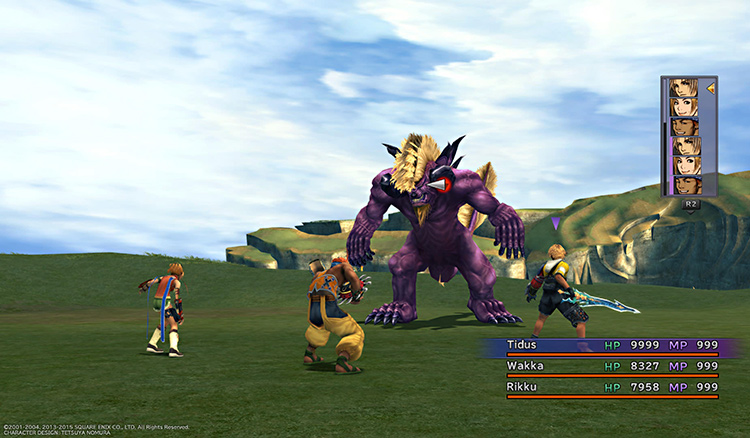 Behemoth in the monster arena / FFX HD