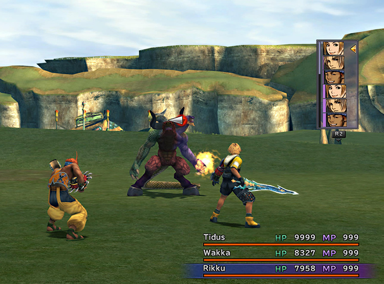 Chimera in the monster arena / FFX HD