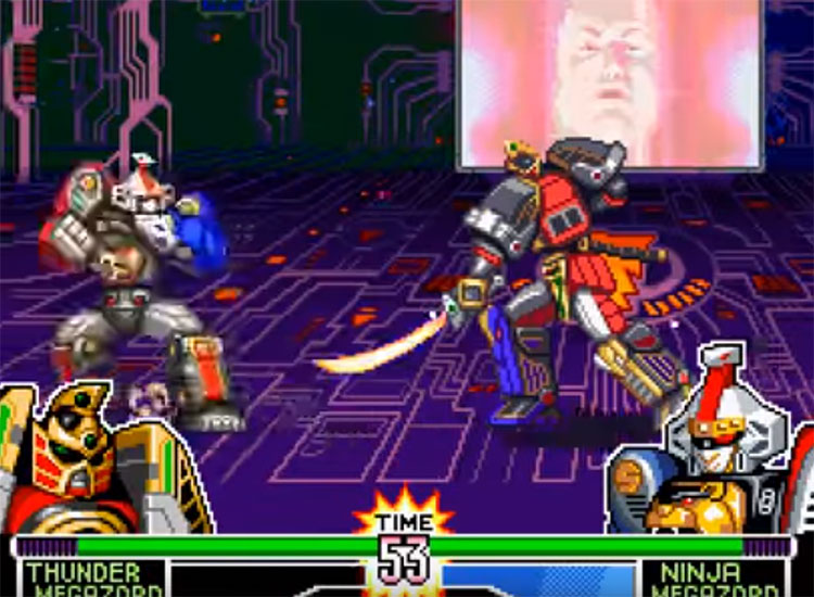 Mighty Morphin Power Rangers: The Fighting Edition screenshot