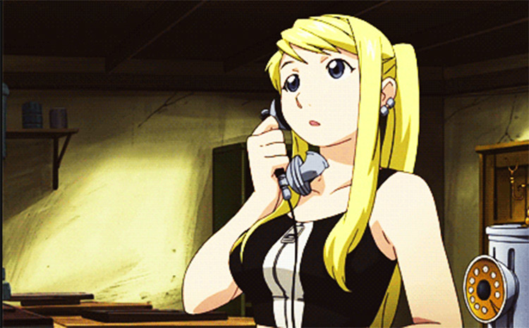 Winry Rockbell in FMA