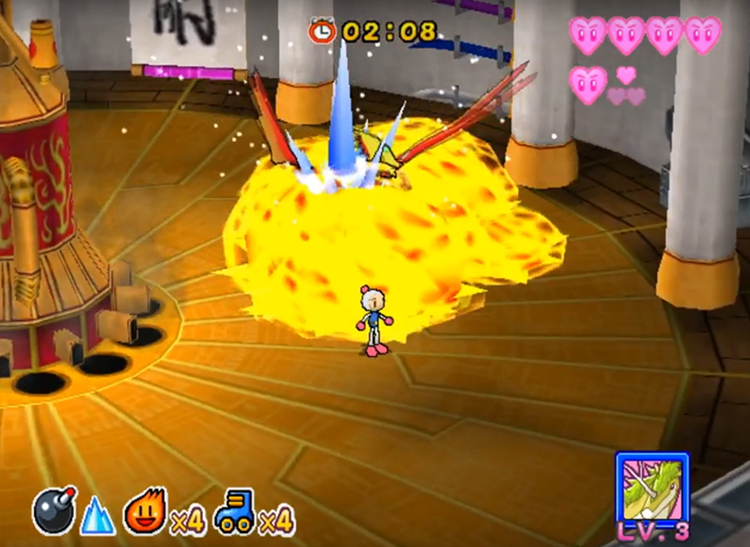Bomberman Jetters (2004) Gameplay