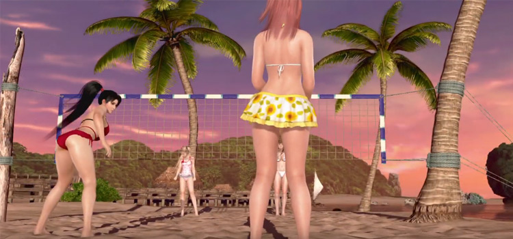 Dead or Alive Extreme 3 gameplay screenshot