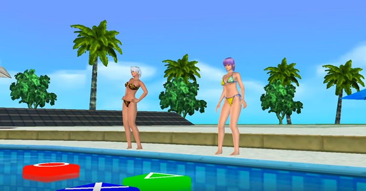 Dead or Alive Paradise (2010) PSP Gameplay