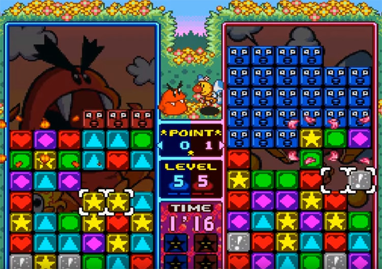 Tetris Attack for SNES