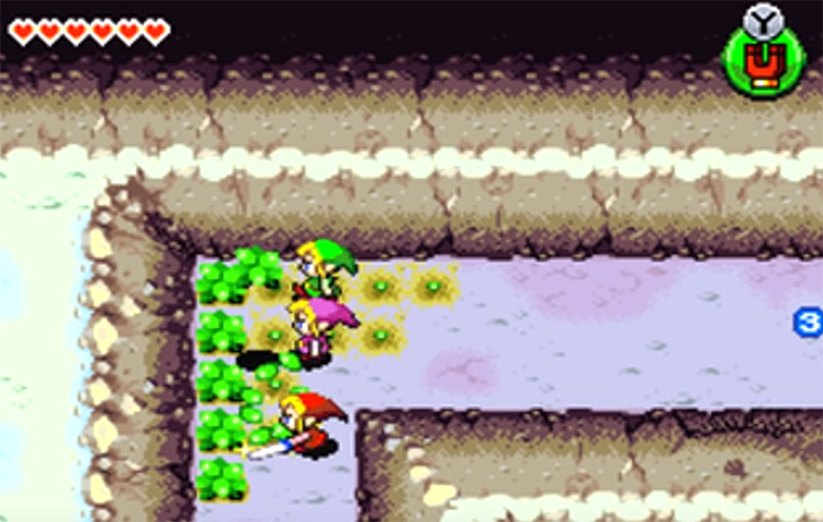 Legend of Zelda: Four Swords Adventures screenshot