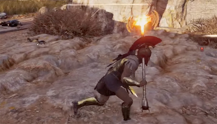 Mallet of Everlasting Flame in AC Odyssey