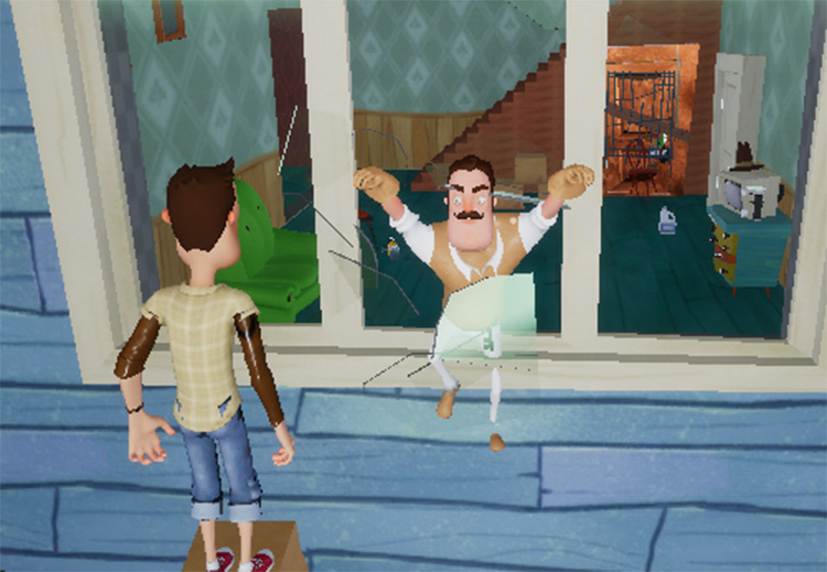 hello neighbor alpha 4 game free download