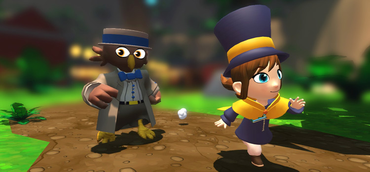 Hat in Time Conductors Village - characters screenshot
