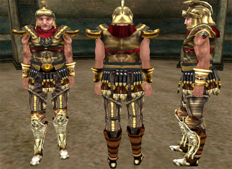 Imperial Templar Knight Armor for TES Morrowind