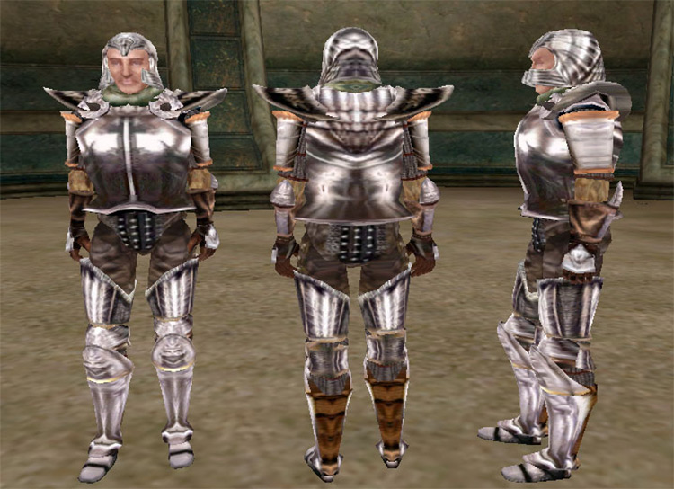 Imperial Silver Armor for TES Morrowind