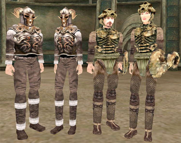 Nordic Iron Armor in Morrowind