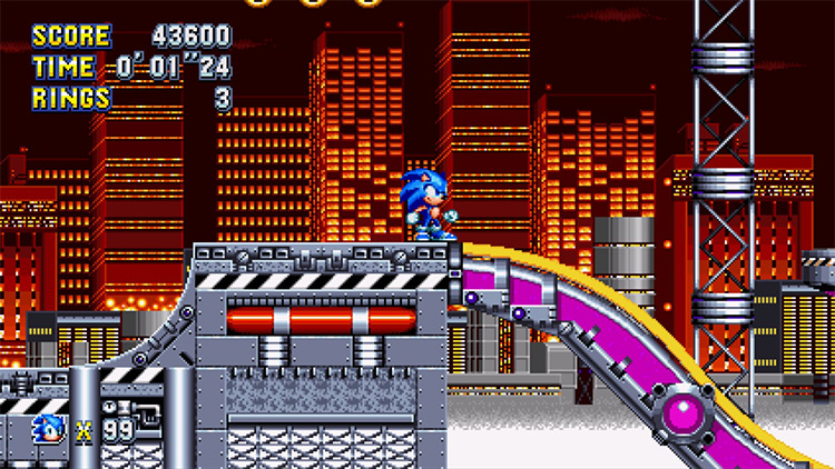 Mega Mania Sonic mod