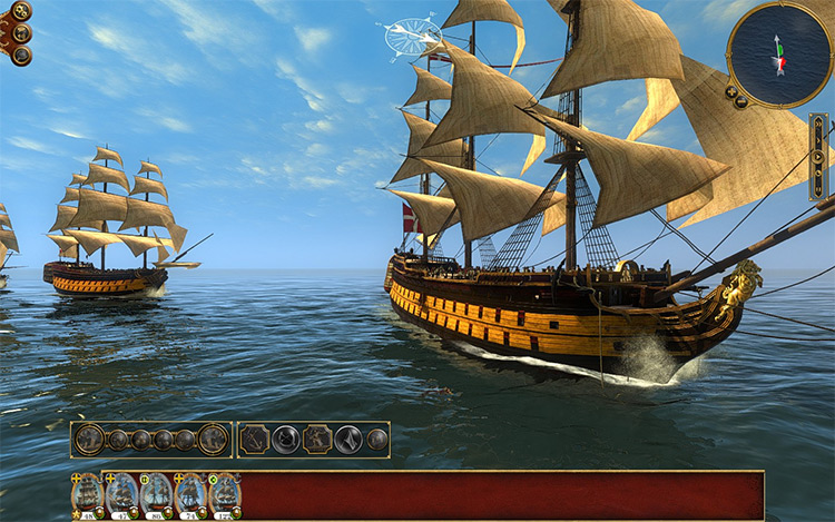 empire total war ship