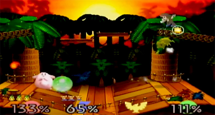 Captura de pantalla de Super Smash Bros N64