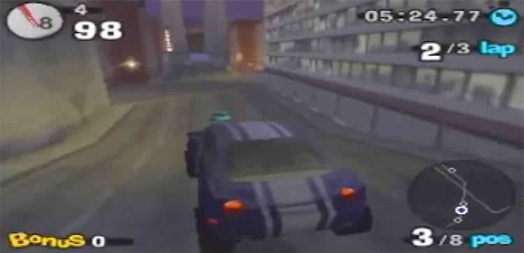 Beetle Adventure Racing auf N64