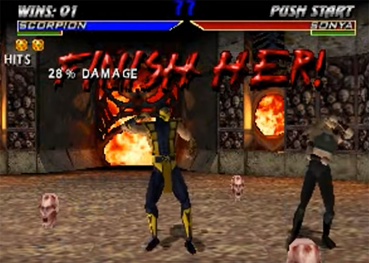 Mortal Kombat 4 auf N64