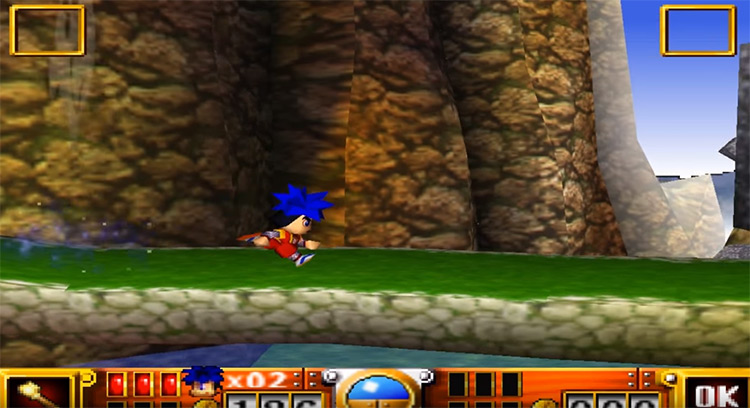 Goemon Nagy Kaland N64 screenshot