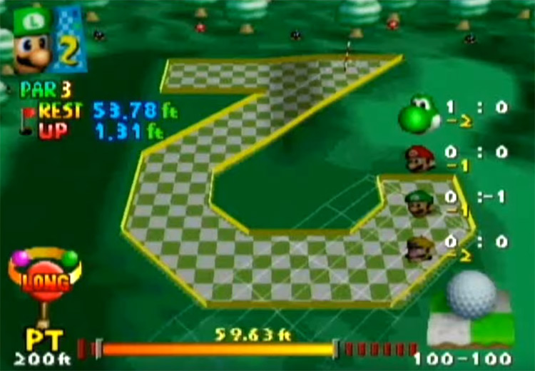 Mario Golf på Nintendo 64