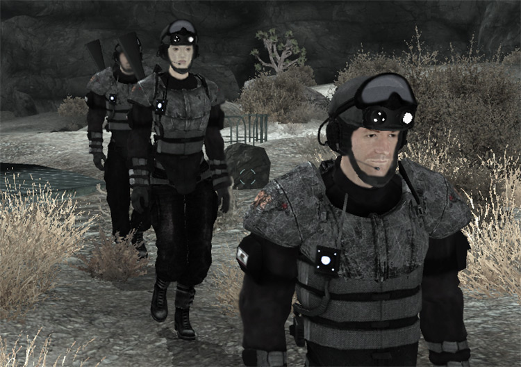 fallout new vegas ncr armor mod