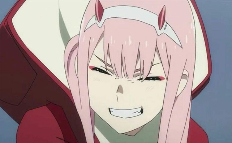 Zero Two from Darling in Franxx anime